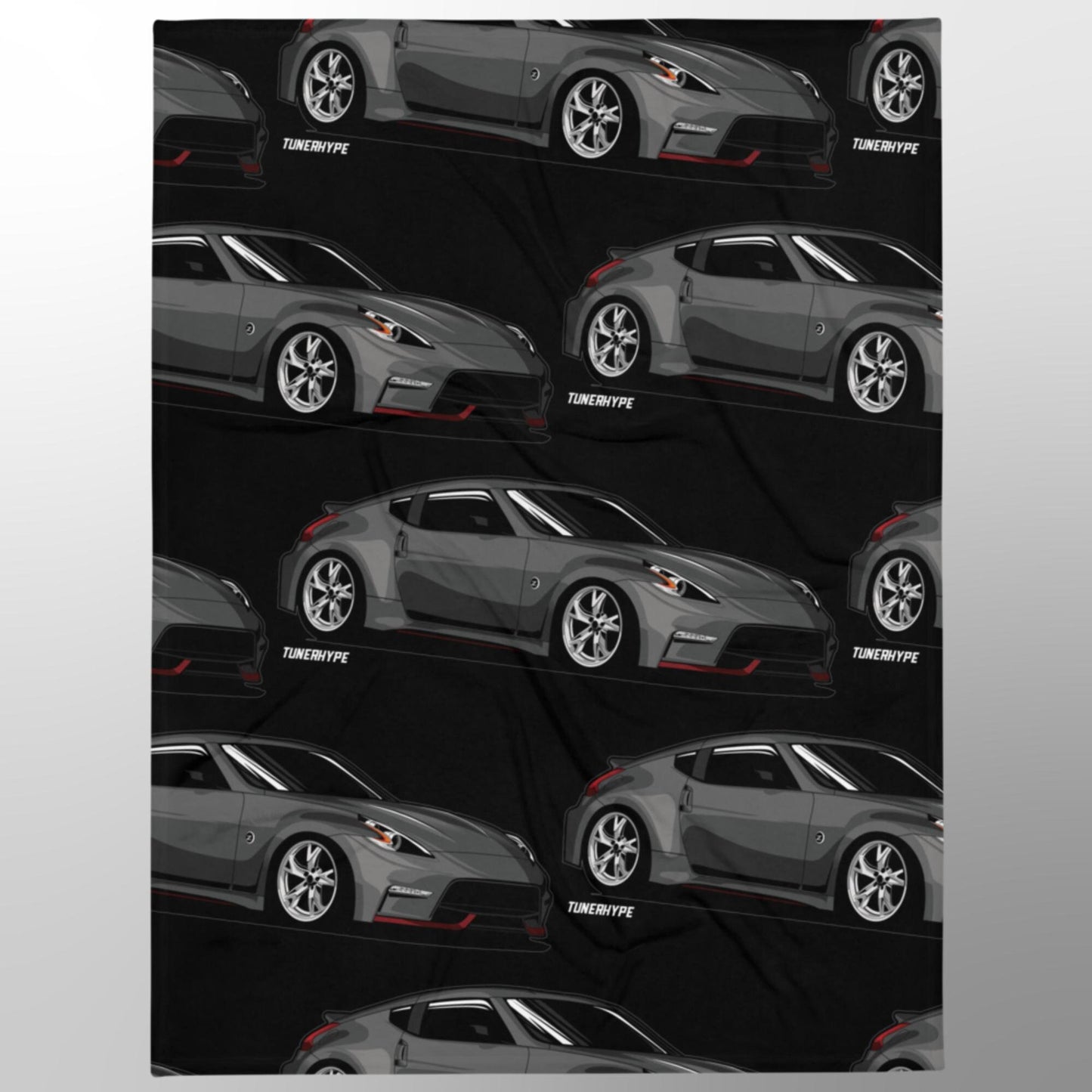 Nissan 370z Nismo Edition All Over Print Blanket - Car Guy Holiday Gift, Funny Christmas Gift, Nissan 350z Gift, Nismo Gift