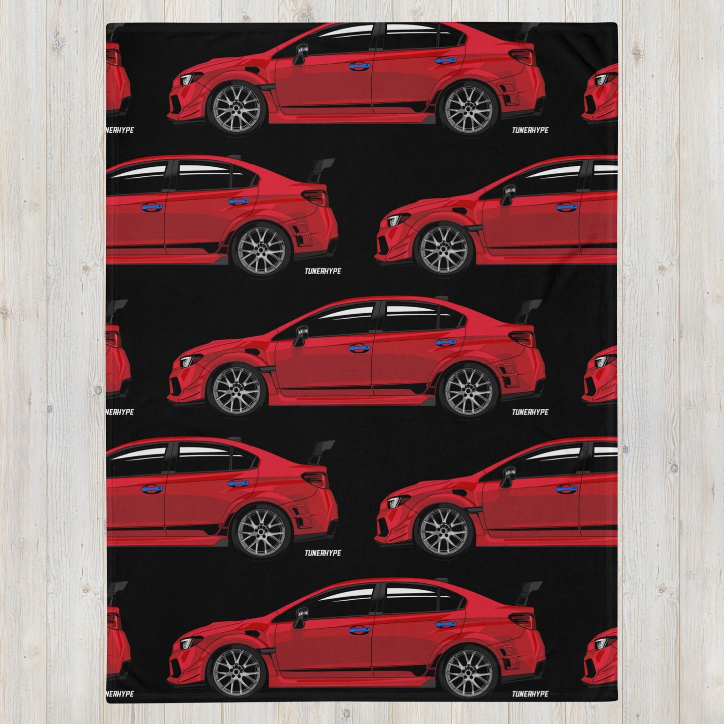 Subaru WRX STI Blanket - Pure Red