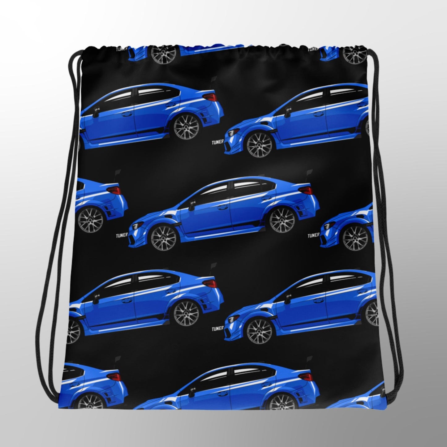 Subaru WRX STI Drawstring Bag - World Rally Blue