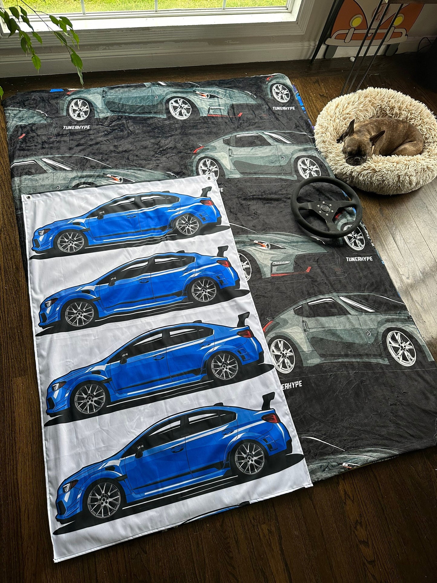 Nissan 370z Nismo Edition All Over Print Blanket - Car Guy Holiday Gift, Funny Christmas Gift, Nissan 350z Gift, Nismo Gift