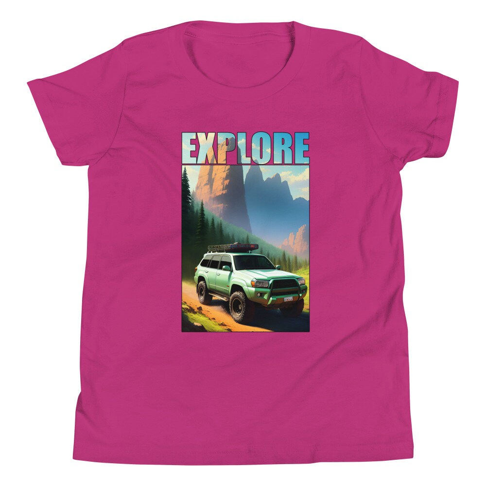 Outdoor Explore SUV Kids Shirt