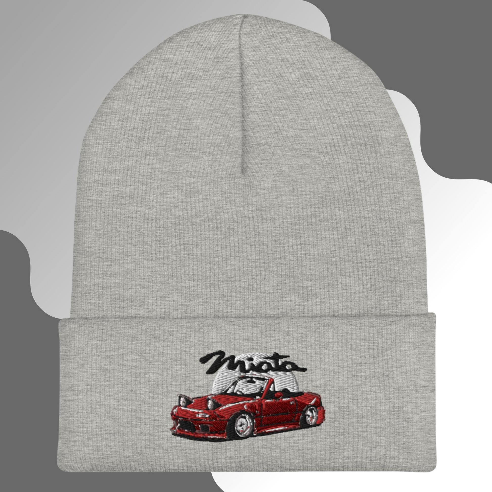 Embroidered Red Mazda Miata Beanie