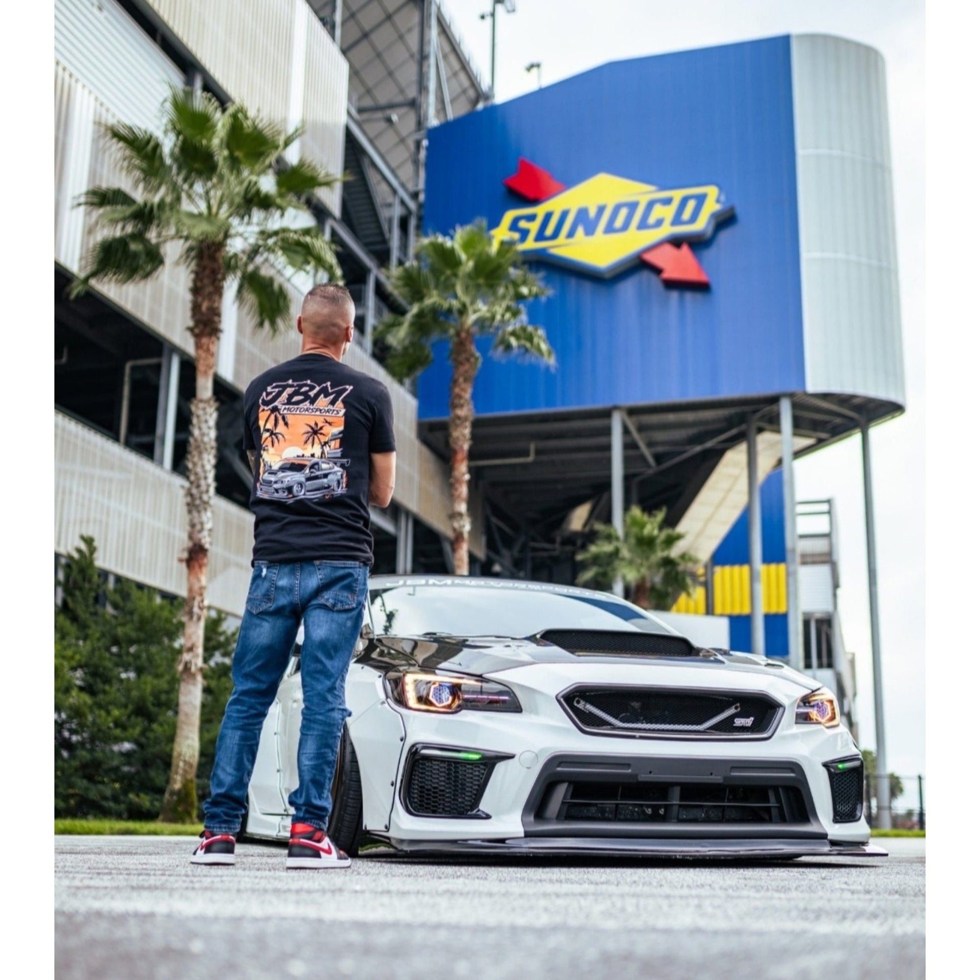 JDM - sti Sunset Tshirt