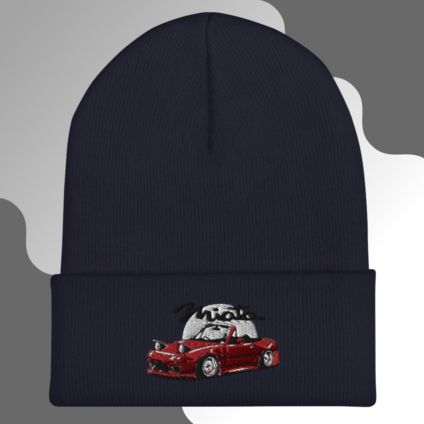 Embroidered Red Mazda Miata Beanie