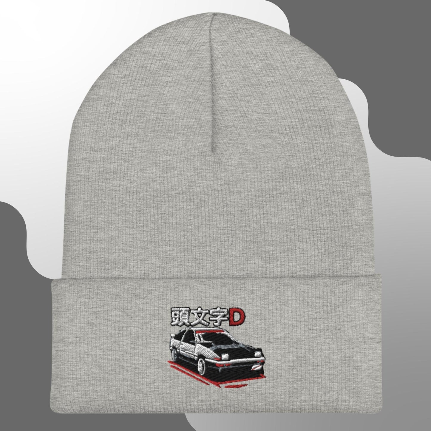 Initial D Toyota AE86 Embroidered Beanie