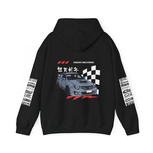 Subaru Sti Hooded Sweatshirt