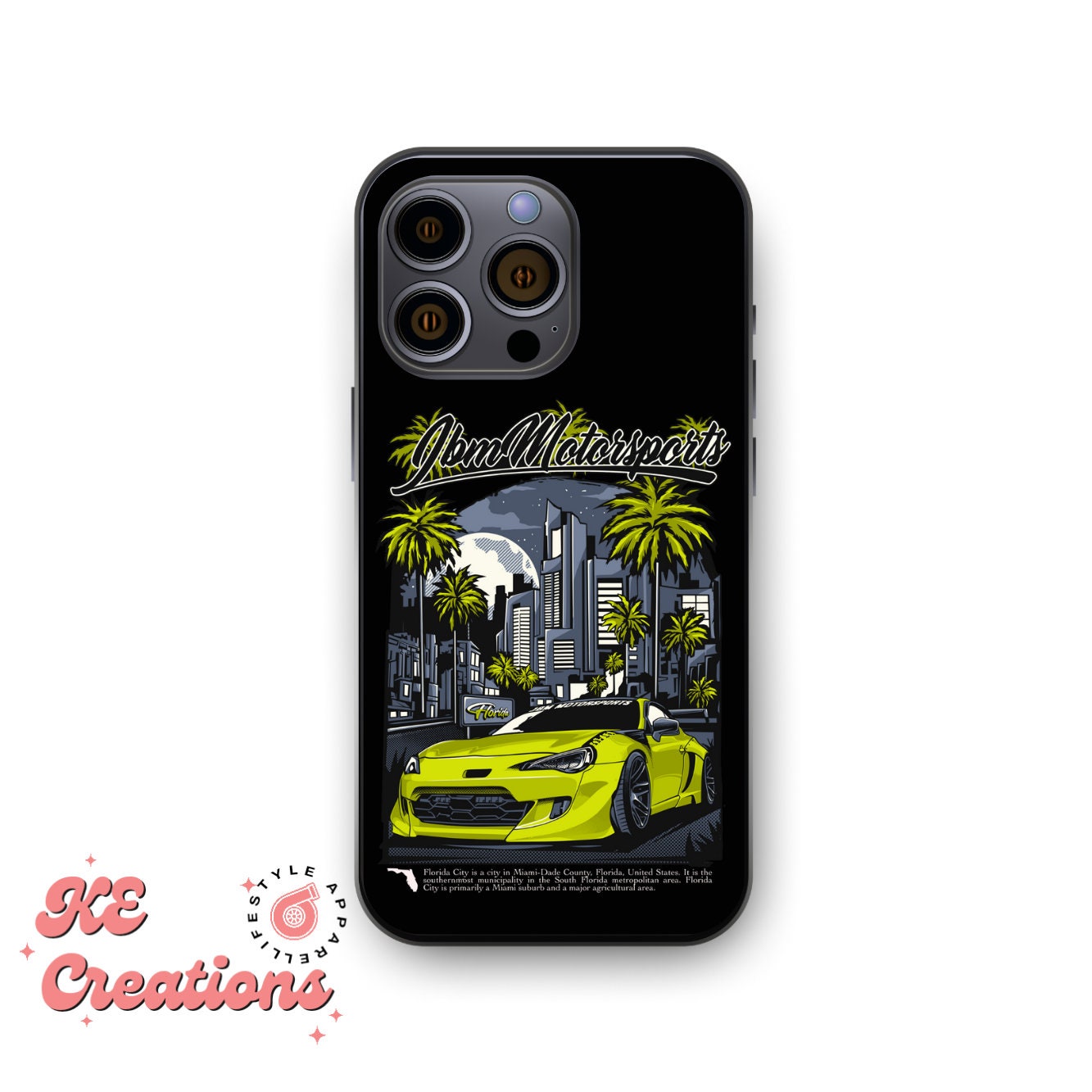 JDM Bagged rose Custom iphone 13- 14 - 15 case | pro, pro max, plus, Mini