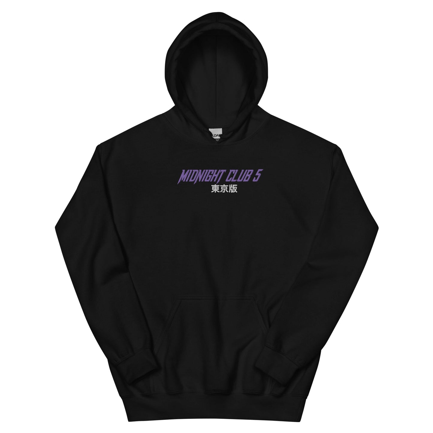 Embroidered Midnight Club 5 Anime Hoodie