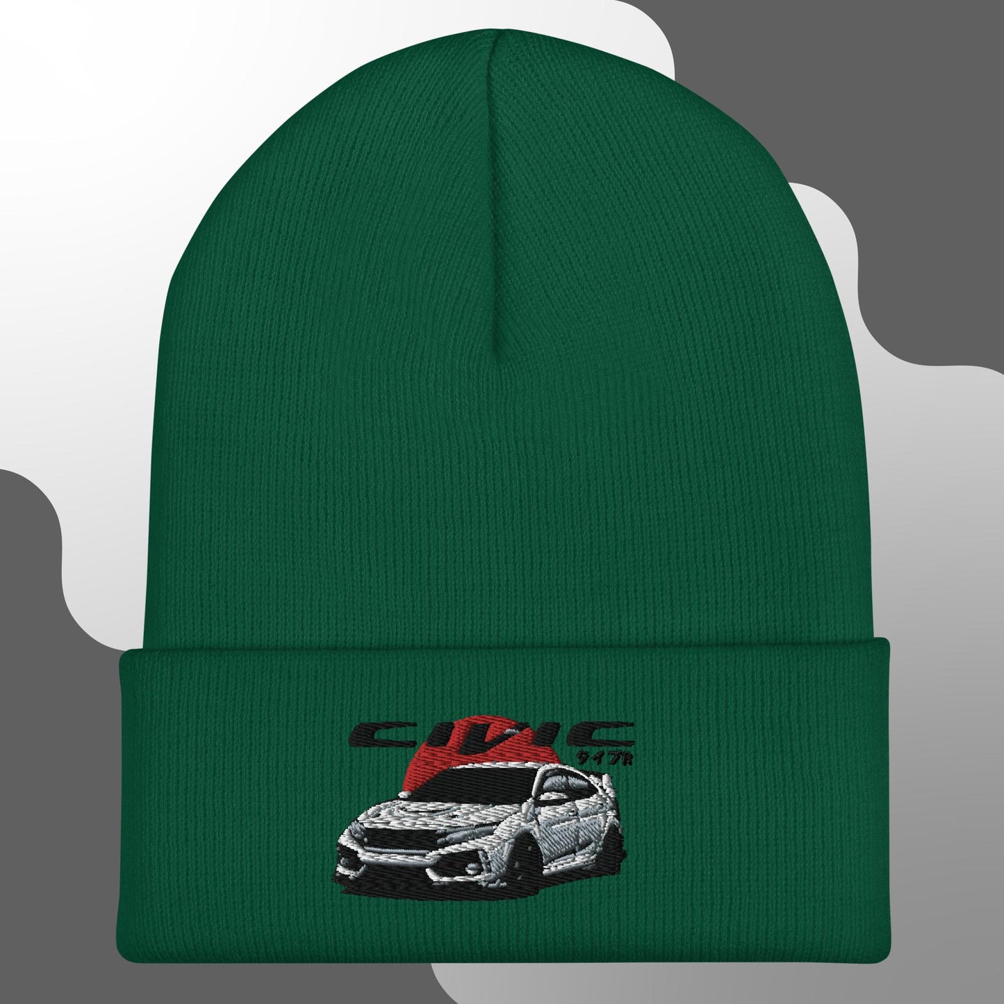 Embroidered Honda Civic Beanie