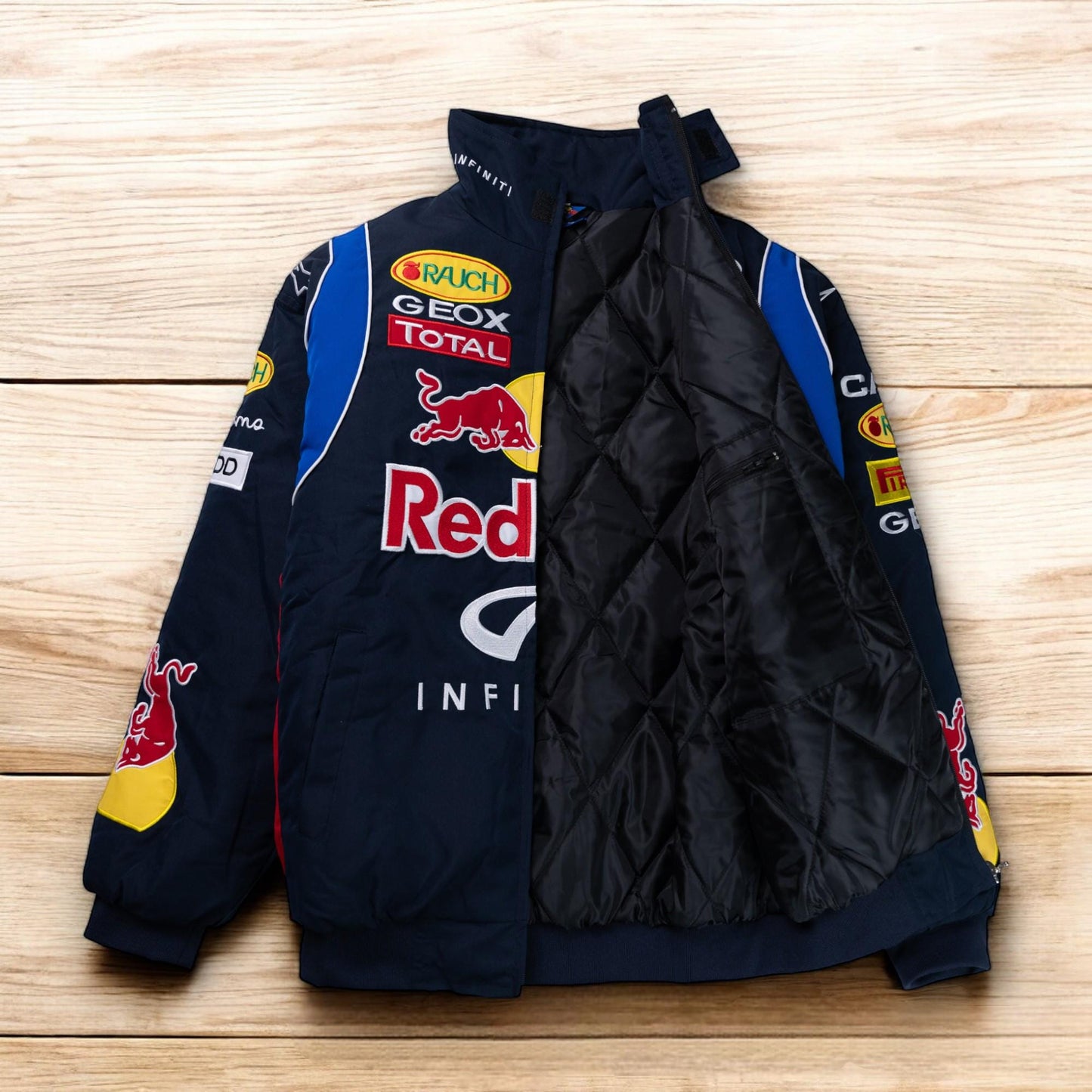 Redbull Racing Leather Jacket For Men, Smart Oversized Redbull Jacket, Sports Jacket Car Enthusiast Gift, Cool Racing Jacket, Gift For Men